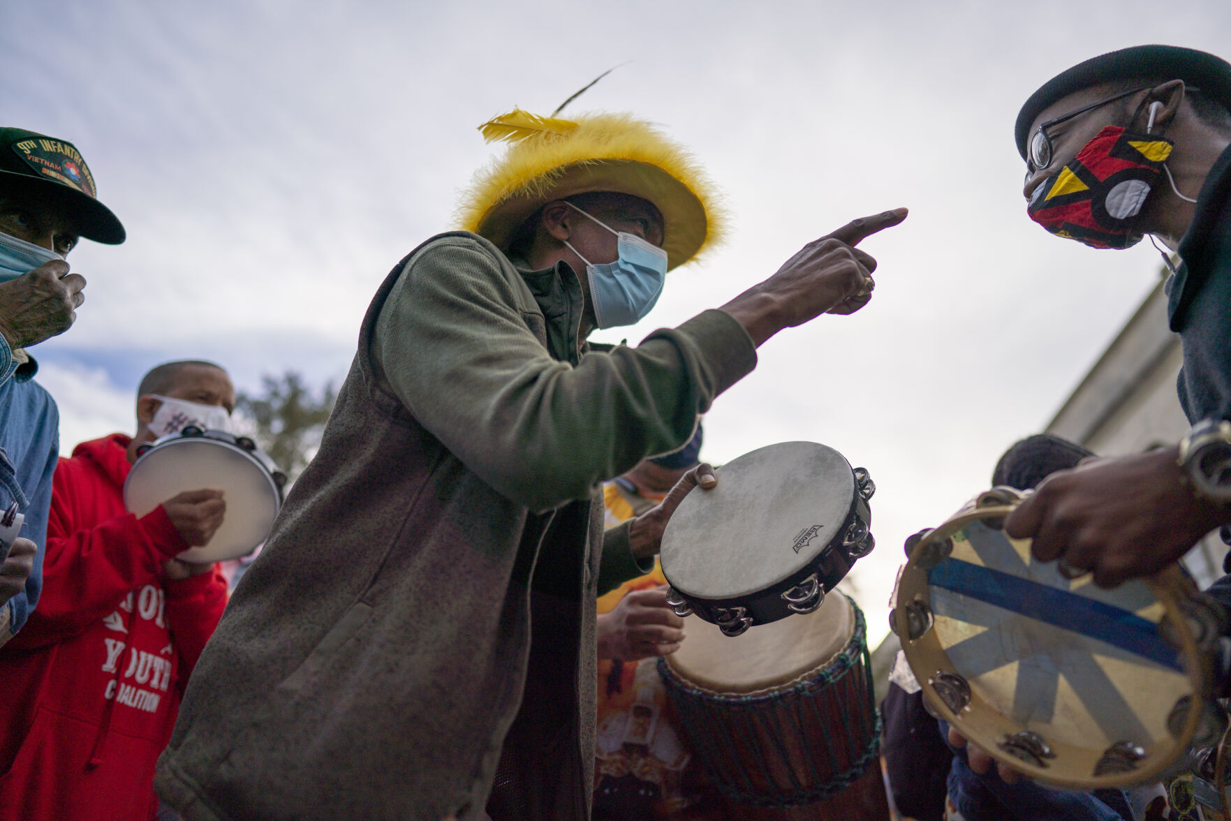 Mardi Gras Indians have tambourines blessed, remember Tootie Montana as Carnival begins